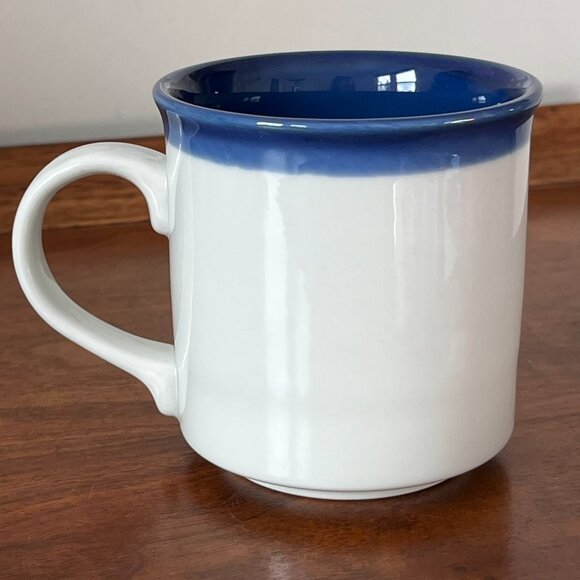 Otagiri Orca Killer Whale Mug Blue Vintage Embossed Coffee Cup Japan Ocean - Picture 2 of 7